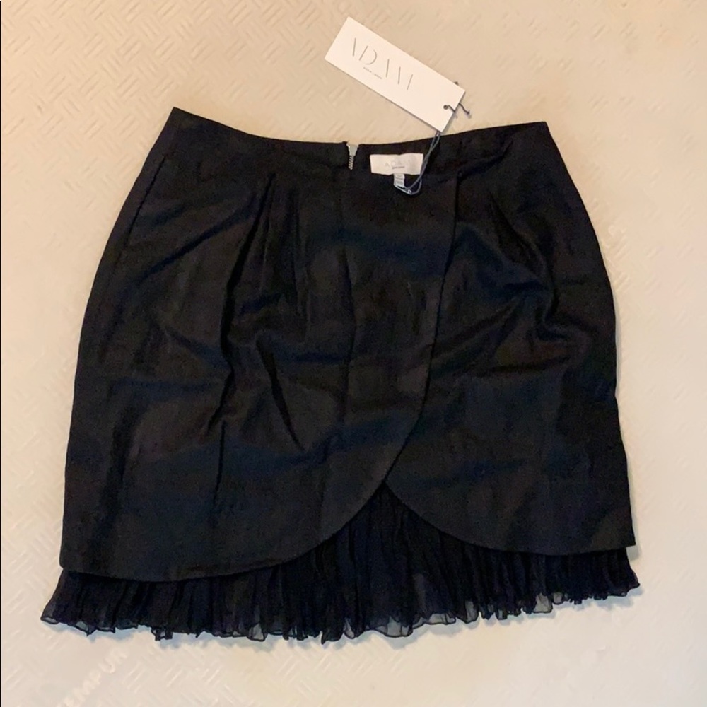 Adam Lippes black skirt